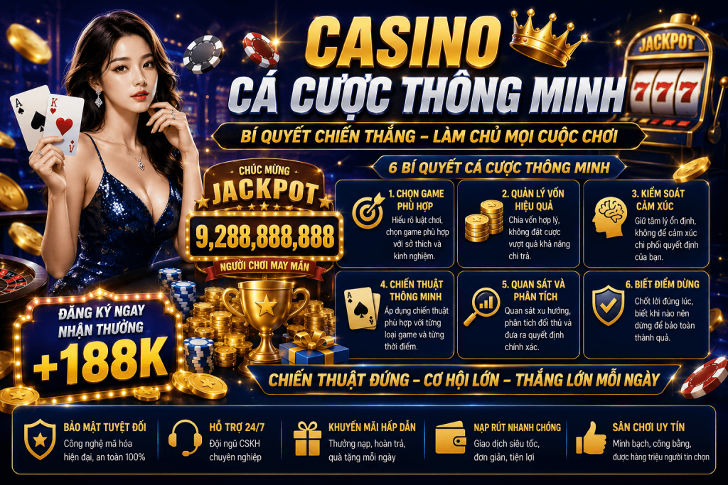 Cá cược 123B cần quản lý vốn, đặt giới hạn và tránh quyết định vội vàng khi chọn kèo