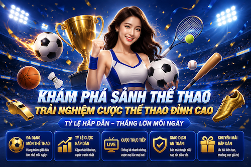 Sảnh thể thao 123B với nhiều trận đấu, tỷ lệ kèo và lựa chọn cá cược trực tuyến