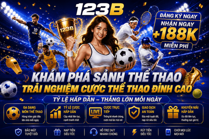 Thể Thao 123B – Trung Tâm Kèo Bóng Đá, Esports Và Thể Thao Ảo Cho Người Chơi Việt